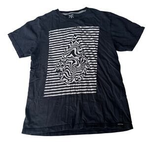 Volcom black Short Sleeve Logo Tee - large